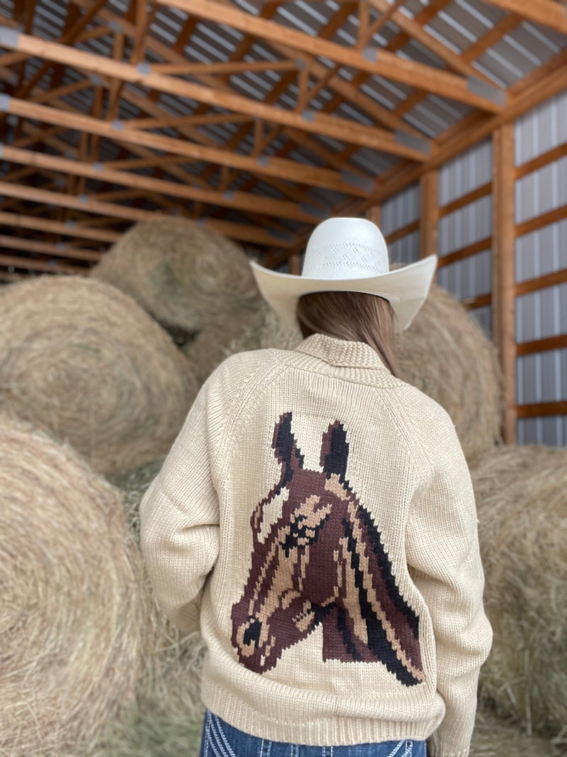 The Varsity Horse Sweater