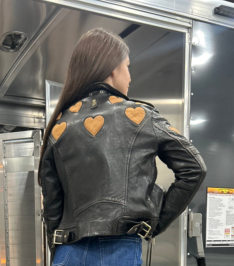Falling in Love Leather Jacket