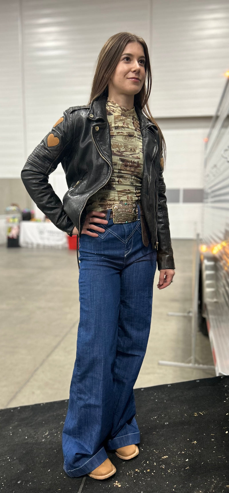 Falling in Love Leather Jacket